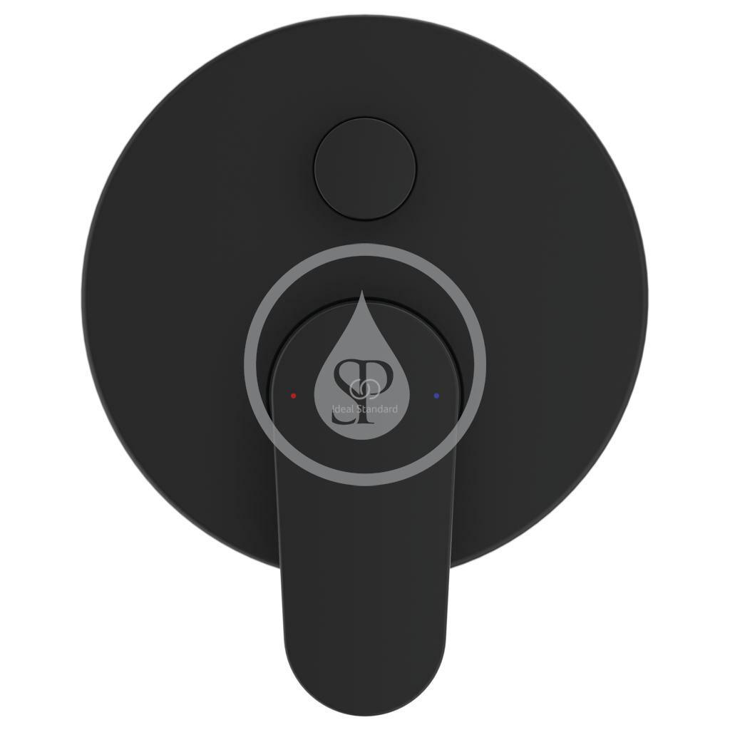 IDEAL STANDARD - Cerafine O Vanová baterie pod omítku s tělesem, černá (A7193XG)