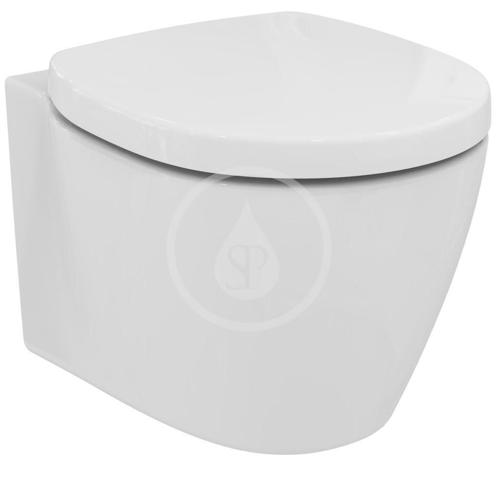 IDEAL STANDARD - Connect Space Závěsné WC, s Ideal Plus, bílá (E1217MA)