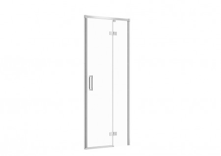CERSANIT - Sprchové dveře LARGA chrom 80X195, pravé, čiré sklo (S932-115)