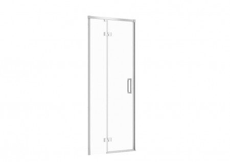 CERSANIT - Sprchové dveře LARGA chrom 80X195, levé, čiré sklo (S932-119)