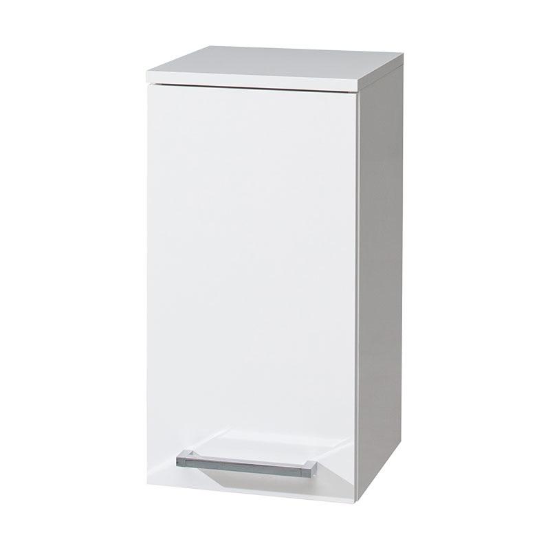 MEREO Bino koupelnová skříňka horní 63 cm, levá, bílá CN665