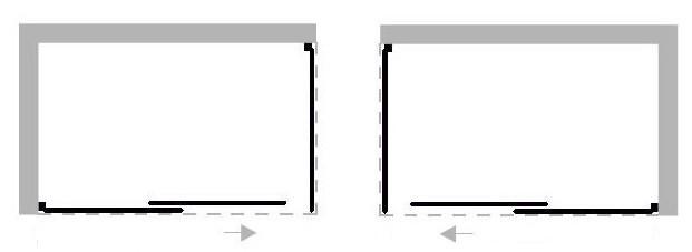HOPA - Boční panel ke sprchovým dveřím DUO SLIDE - BARVA rámu - Chrom/Leštěný hliník (ALU), Rozměr A - 80 cm, Rozměr C - 195 cm, Směr zavírání - Univerzální Levé / Pravé, Výplň - Čiré bezpečnostní sklo - 6 mm (BCDUOSL80PSCC)