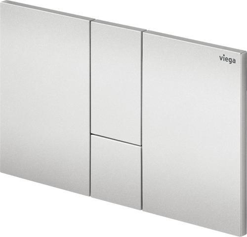 VIEGA s.r.o. Viega Prevista ovládací deska plast nerez mat/velur Visign for Style 24 model 86141 (V 773274) 2. jakost