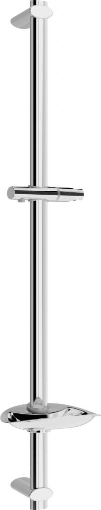 MEXEN DB Posuvný držák sprchy s mýdlenkou, 75 cm, chrom 79384-00