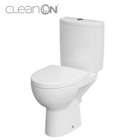 CERSANIT - WC kombi 478 PARVA CLEAN ON 010 3/5 včetně sedátka duroplast (K27-063)
