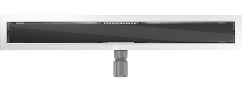 MEXEN/S - Flat MGB podlahový žlab 50 cm černá sklo (1026050-15)