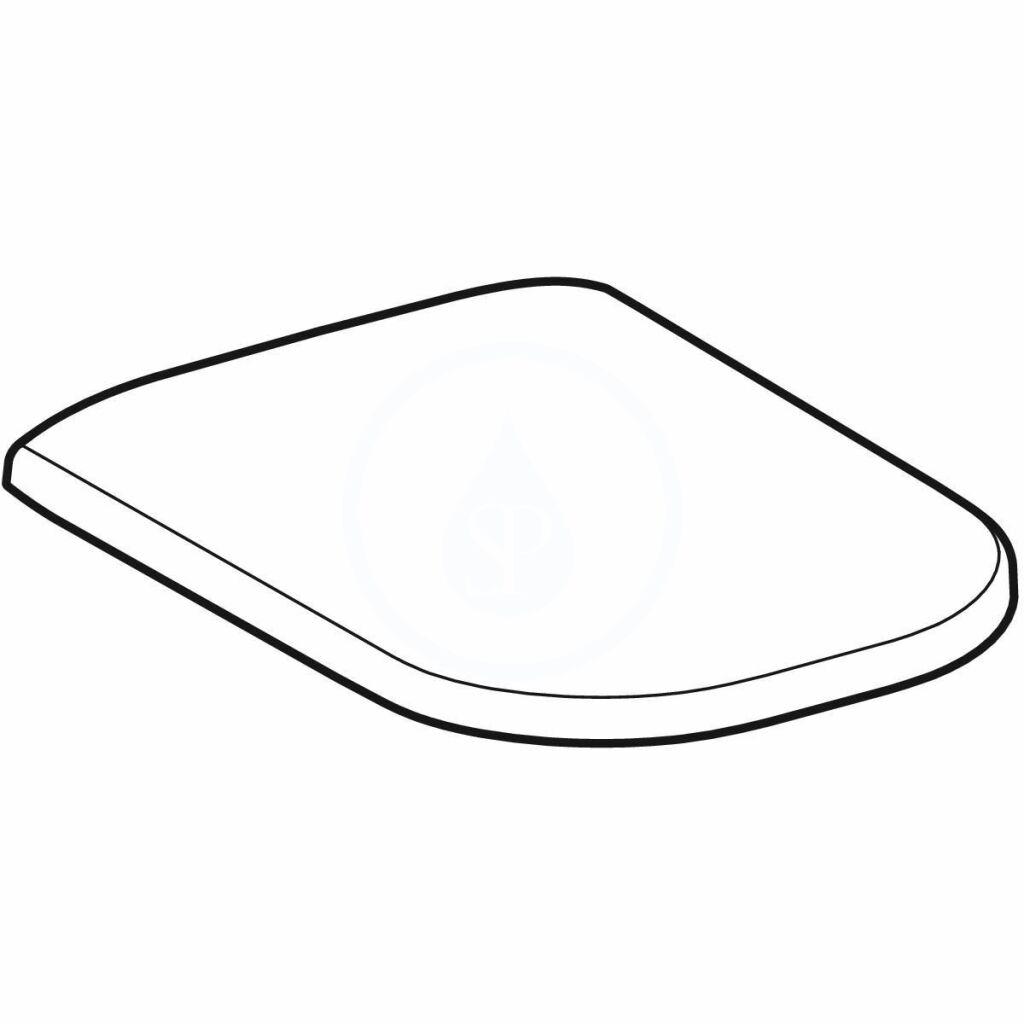 GEBERIT - Smyle WC sedátko, softclose, bílá (500.979.01.1)