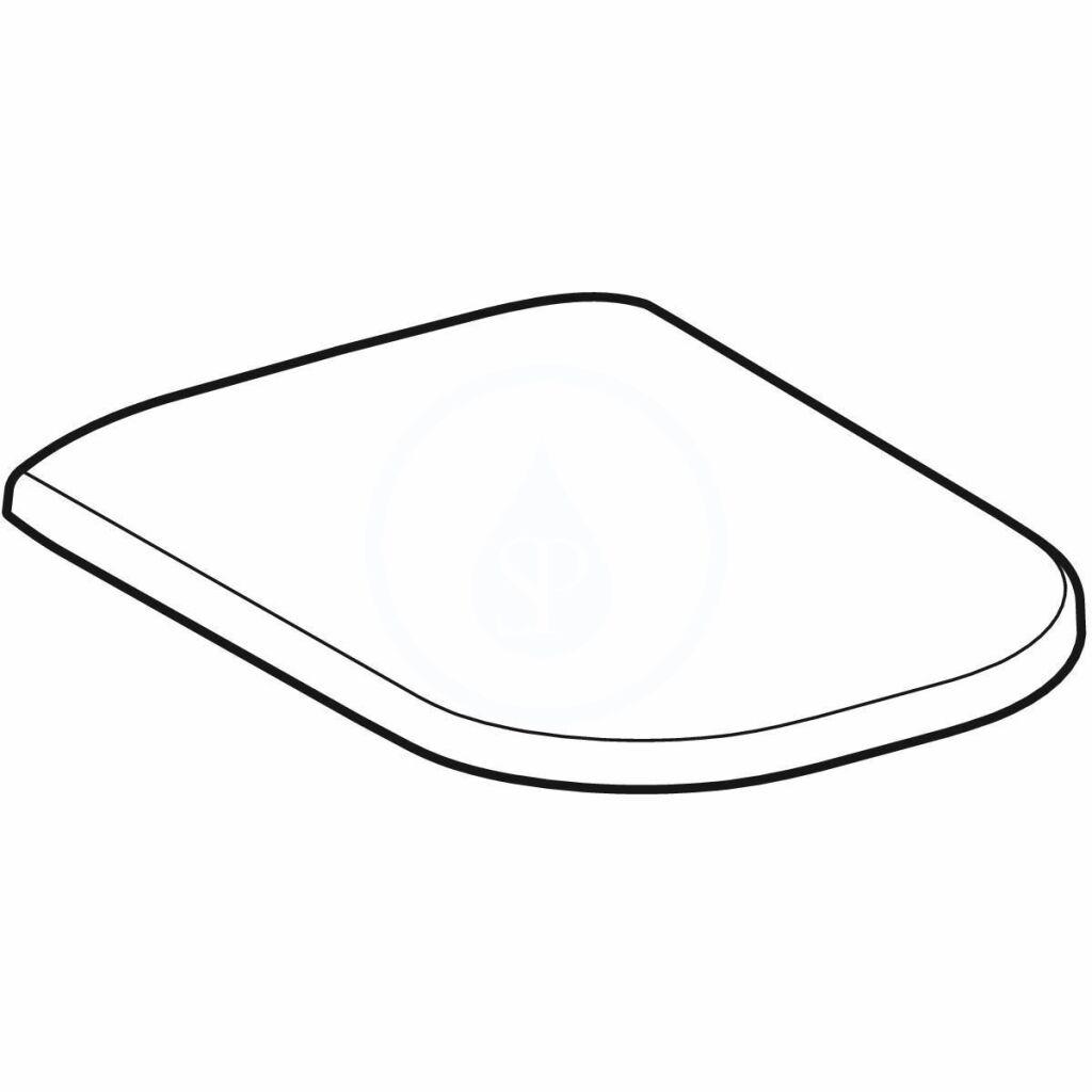 GEBERIT - Smyle WC sedátko, softclose, bílá (500.980.01.1)