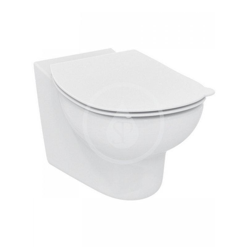 IDEAL STANDARD - Contour 21 Dětské závěsné WC, Rimless, s Ideal Plus, bílá (S3128MA)
