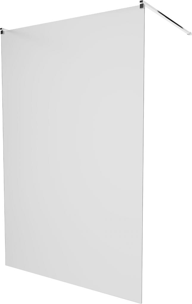 MEXEN/S KIOTO samostatně stojící sprchová zástěna 120 x 200 cm, matné sklo 8 mm, chrom 800-120-002-01-30