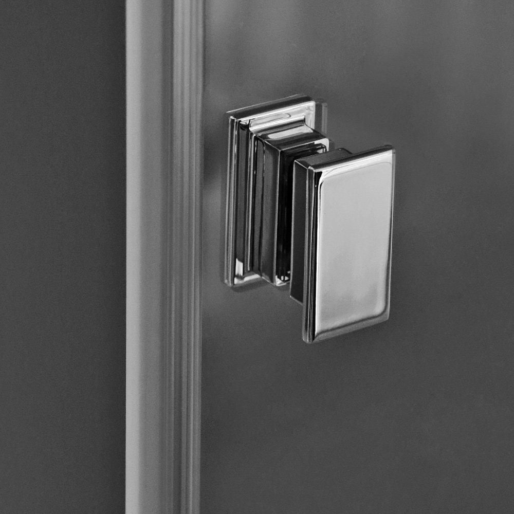 Aquatek - Glass B7 100 CHROM Sprchové dveře do niky 97 - 101 cm (GlassB7100)