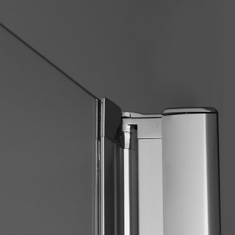 Aquatek - Glass B7 110 CHROM Sprchové dveře do niky 107 - 111 cm (GlassB7110)