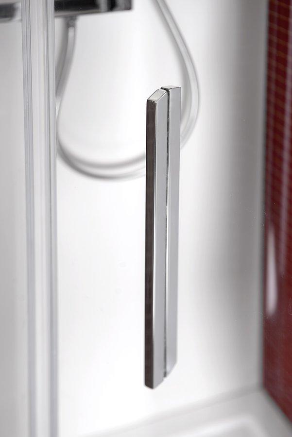 POLYSAN - LUCIS LINE čtvrtkruhová sprchová zástěna, 1000x1000mm, R550, čiré sklo (DL3015)