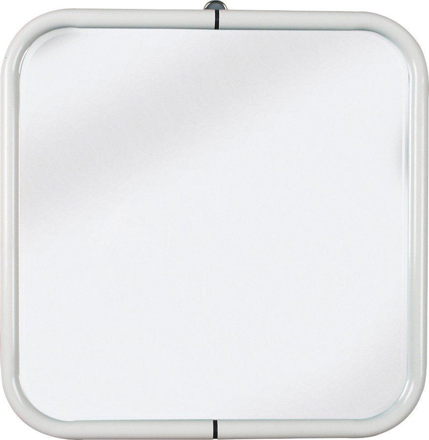 AQUALINE Zrcadlo v plastovém rámu 44x44cm, bílá 8000