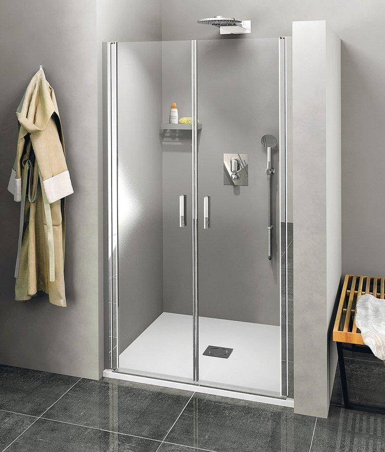 POLYSAN ZOOM LINE sprchové dveře dvojkřídlé 1000mm, čiré sklo ZL1710