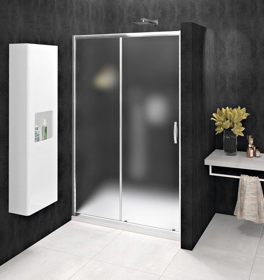 GELCO SIGMA SIMPLY sprchové dveře posuvné 1200 mm, sklo Brick GS4212