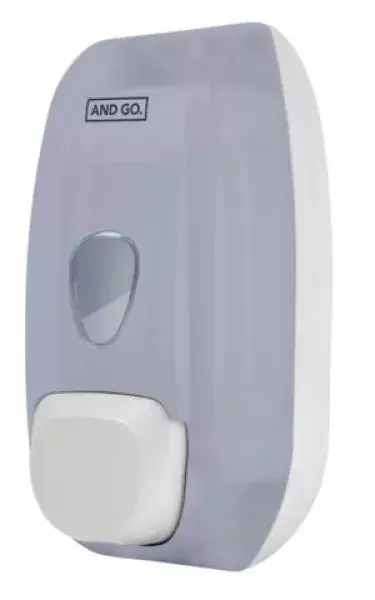 Ostatní AND GO Dávkovač na pěnové a tekuté mýdlo Maxi C1s průhledná/bílá 40002010 40002010
