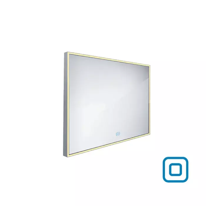 Nimco zrcadlo LED senzor  900 x 700 Model 13000 hliníkový rám ZP 13019V ZP 13019V