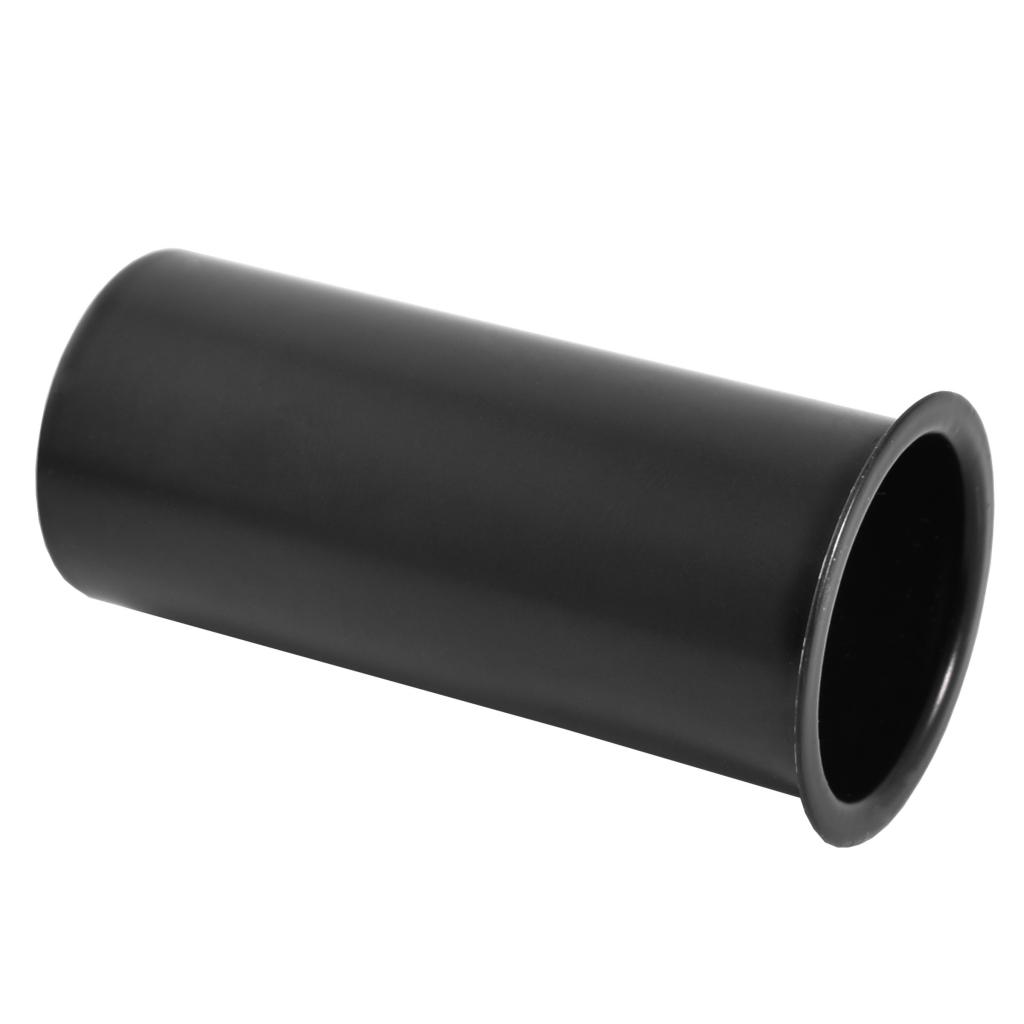 SLEZAK-RAV Trubka k umyvadlovému sifonu svislá část černá matná, Barva: černá matná, Rozměr: 40 cm MD0690-40CMAT