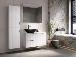 CERSANIT - N&Aacute;BYTKOV&Yacute; SLOUPEK TIRSO B&Iacute;L&Aacute; MAT DSM (S1015-010), fotografie 4/6