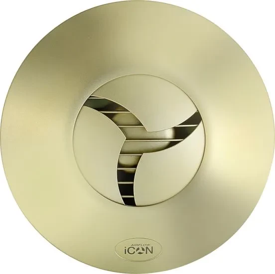 Airflow icon - Airflow Ventilátor ICON 30 zlatá 230V 72007 (IC72007)