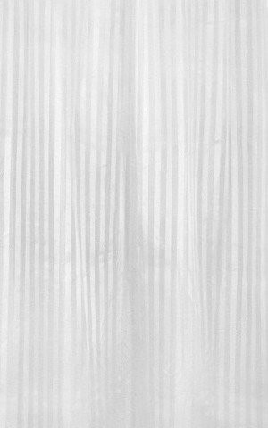 AQUALINE - Sprchový závěs 180x200cm, polyester, bílá (ZP001)