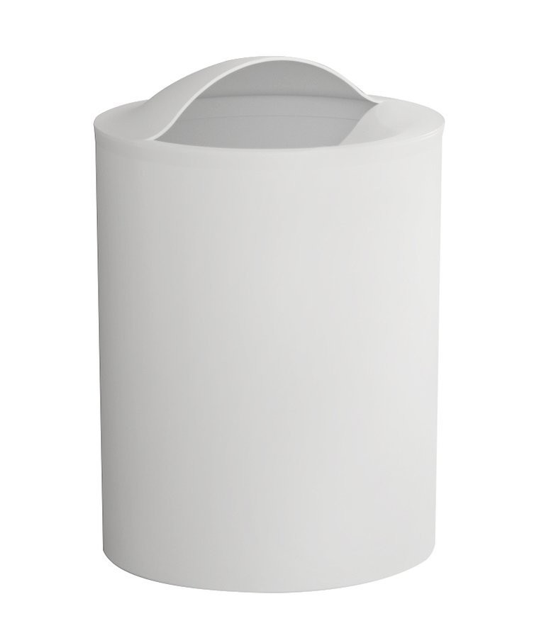 Gedy - EYE odpadkový koš, 6 l, plast ABS, bílá (120902)