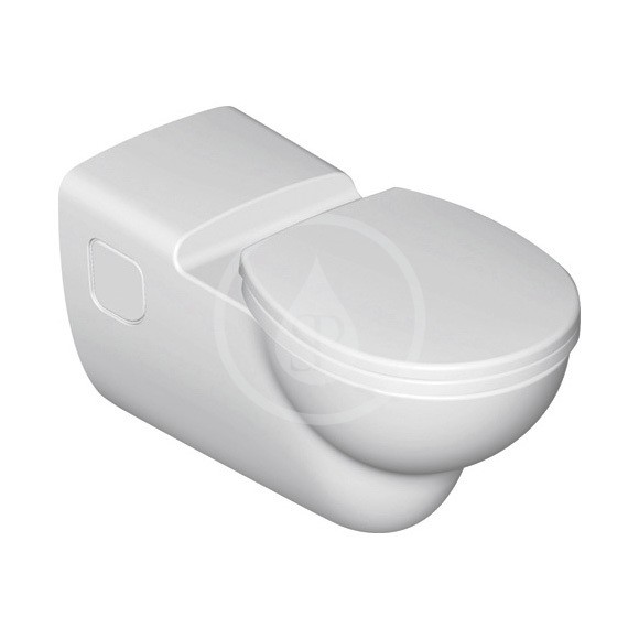 IDEAL STANDARD - Contour 21 Závěsné WC bezbariérové, Rimless, s Ideal Plus, bílá (S3069MA)