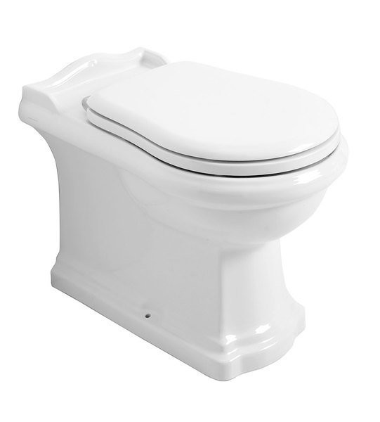KERASAN - RETRO WC mísa stojící, 39x43x61cm, spodní/zadní odpad (101601)