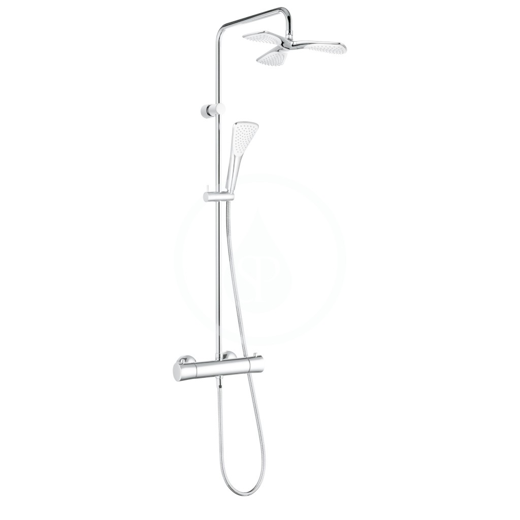 KLUDI - Fizz Sprchový set Dual Shower System, s termostatem, chrom (6709505-00)