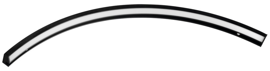 SAPHO MOON LED svítidlo 6,5W, 230V, 431x12x22, R300, černá mat SL-2211/60MB