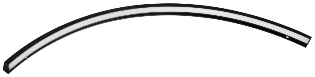SAPHO MOON LED svítidlo 8,8W, 230V, 573x12x22, R400, černá mat SL-2211/80MB