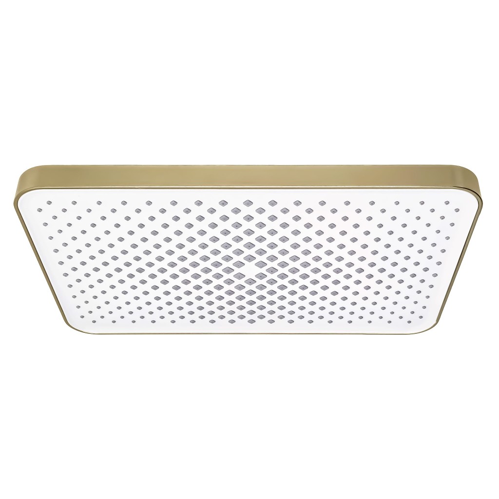 REA Obdélníková dešťová sprcha JS-032 Brushed Gold REA-P0396