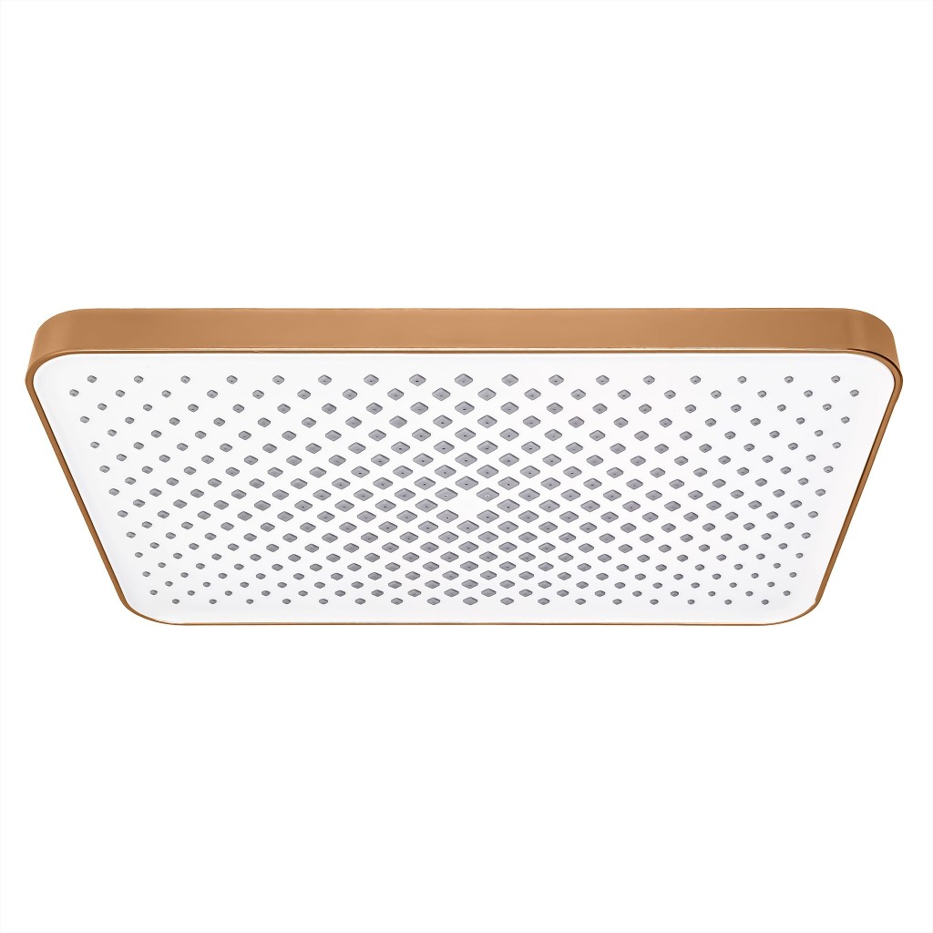 REA Obdélníková dešťová sprcha JS-032 Brushed Copper REA-P0397
