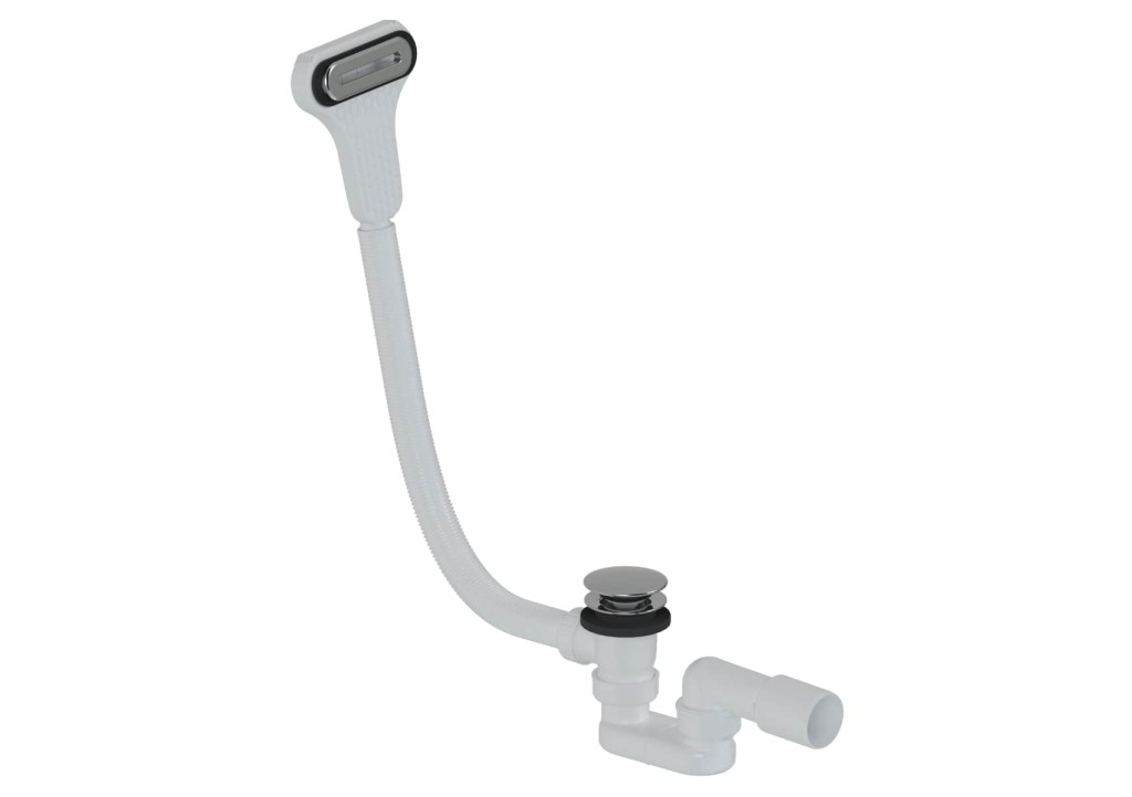 Vanový automat click/clack a štěrbinový přepad DN40/DN50 SAT chrom plast SATAVAS80CC1 SATAVAS80CC1