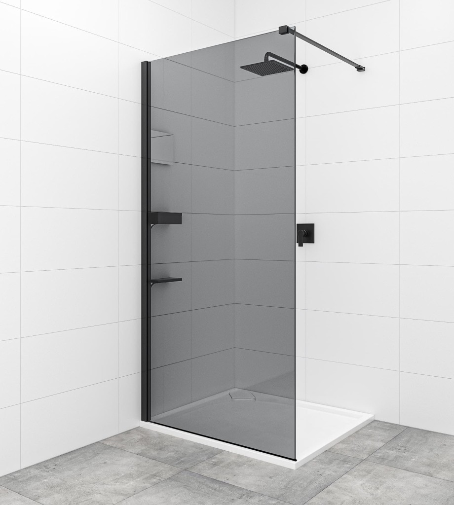 Sprchová zástěna Walk-in 100 cm SAT SATBWI100KSPRDOPLC SATBWI100KSPRDOPLC
