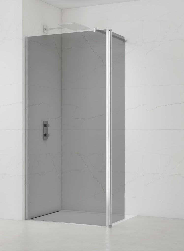 Sprchová zástěna Walk-in Walk-in 120 cm SAT SATBWI120KSPRROZ SATBWI120KSPRROZ