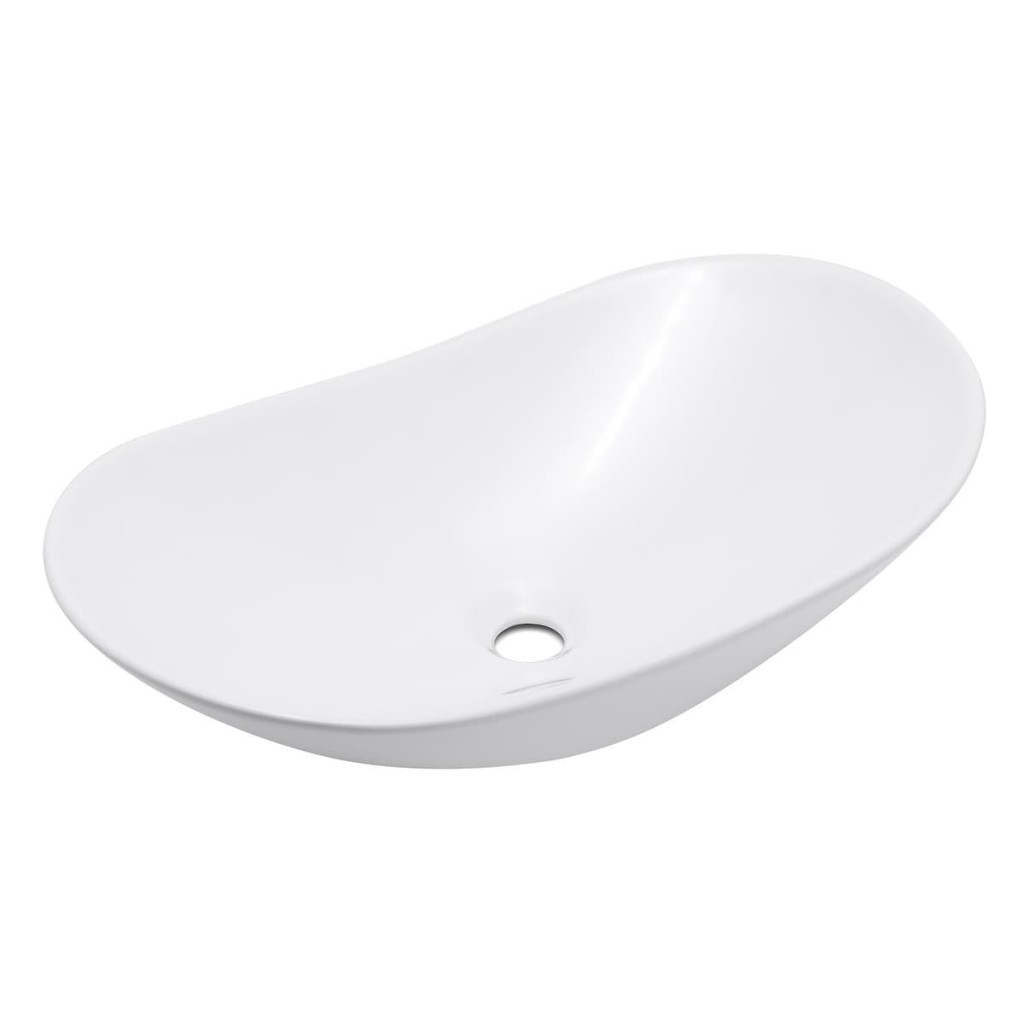 Umyvadlo na desku SAT Infinitio 61,5x36 cm bez otvoru pro baterii SATINF61536 SATINF61536