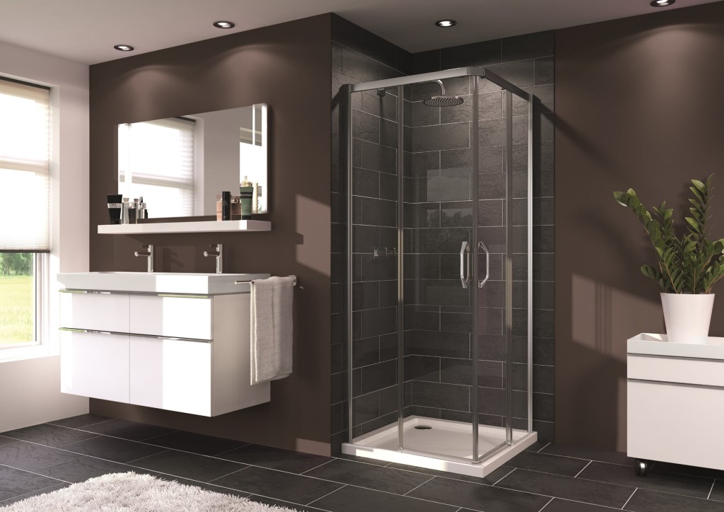 HUPPE Sprchový kout čtverec 90x90 cm Hüppe Next Easy Entry 145002.069.322 SIKONEXTEE90Q
