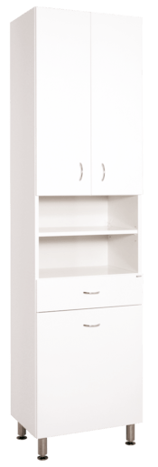 Koupelnová skříňka vysoká Keramia Pro 50x192x33,3 cm bílá PROV50K PROV50K