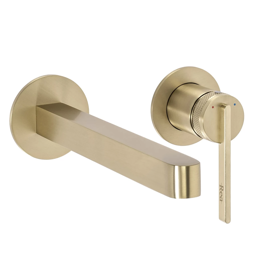 REA Podomítková umyvadlová baterie Grace Brush Gold REA-B4461