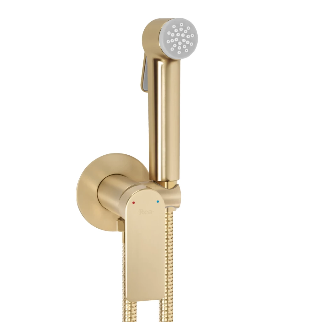 REA Bidetová baterie Storm Brushed Gold REA-B9891