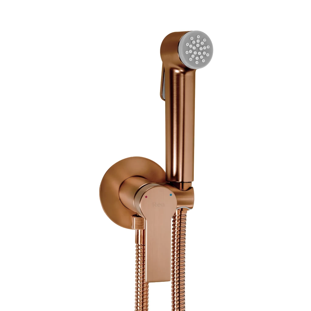 REA Podomítková bidetová baterie Argus Brush Copper REA-B9895