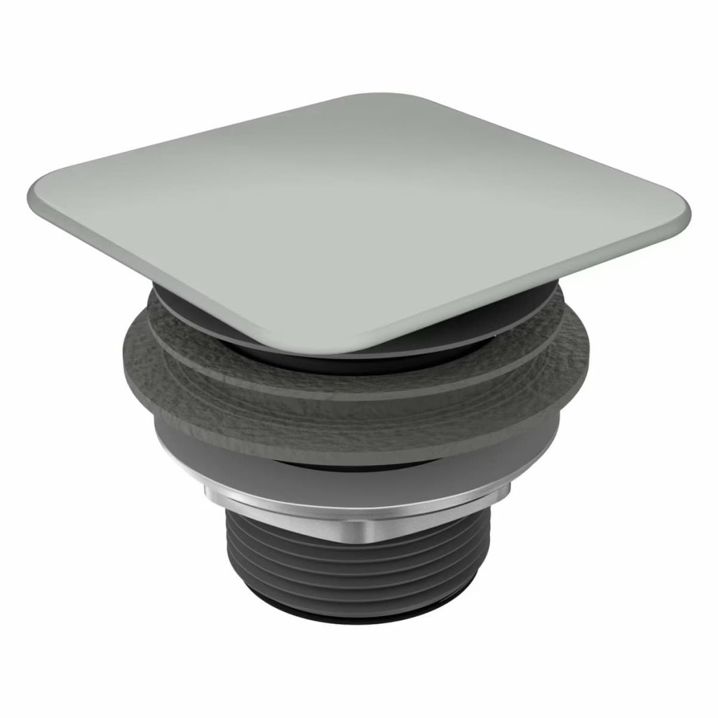 Kaldewei neuzavíratelný odtokový ventil se smaltovaným krytem odtoku cool grey 30 905900000663   905900000663