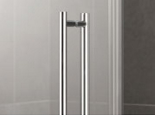 Kermi Čtvrtkruh Pasa XP P50 10020 970-1000/2000 stříbrná matná ESG čiré Čtvrtkruhový sprch. kout kyvné dveře s pevnými poli (PXP50100201AK)