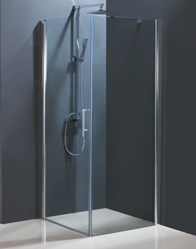 VÝPRODEJ Sprchový kout MADEIRA II KOMBI Čelní panel Frost (levé) 85 × 195 cm BCMADE285CFLVYP