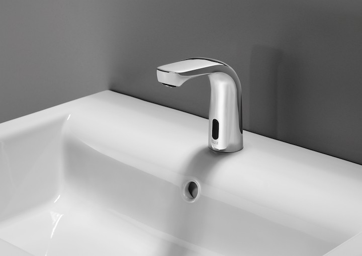 ROCA Elektronická umyvadlová baterie bez automatické zátky