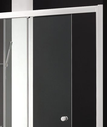 Aquatek - Master B2 sprchové dveře do niky zasouvací 116-120 cm, výplň sklo - čiré (B2120-06)