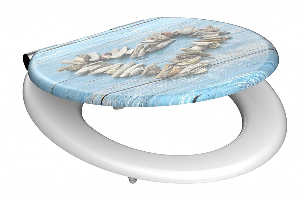 Eisl Wc sedátko Shell heart MDF HG se zpomalovacím mechanismem SOFT-CLOSE 80540Shellheart