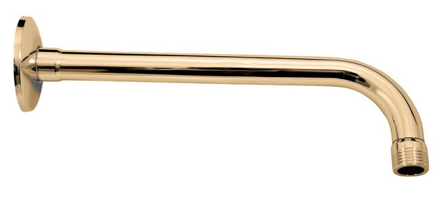 SLEZAK-RAV Držák boční pro hlavovou sprchu 40 cm zlato, Barva: zlato MD0150Z